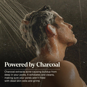 Black Wolf for men branding on packaging reflects targeted grooming care.