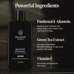 Black Wolf ocean-fresh scent leaves a clean coastal feel after wash.