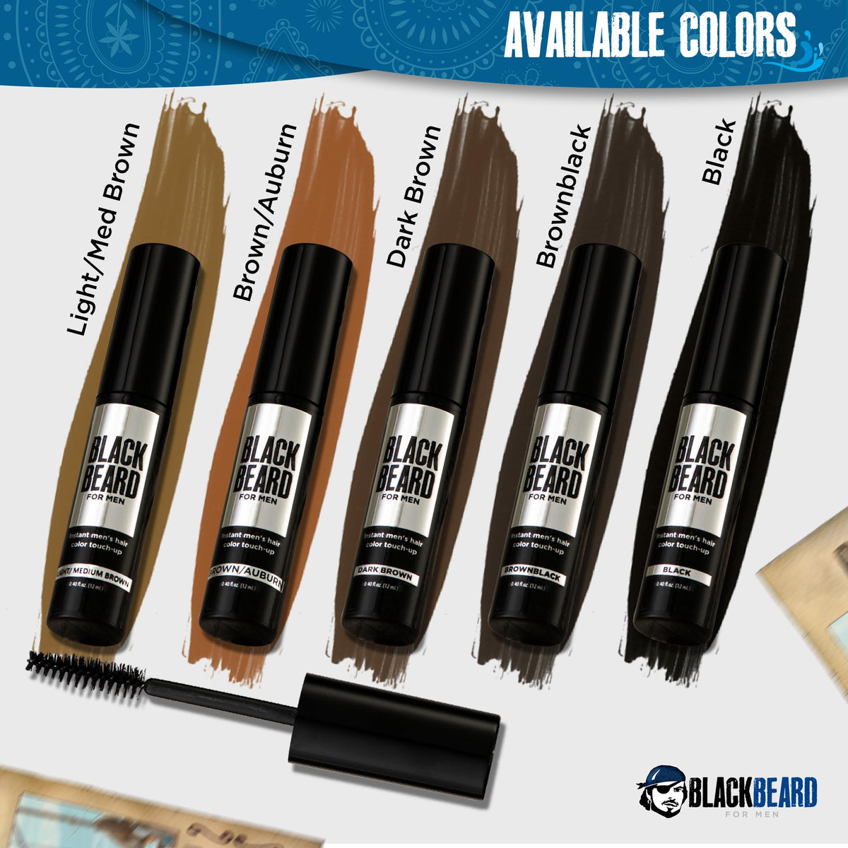 Blackbeard for Men 1-pack packaging designed for on-the-go grooming
