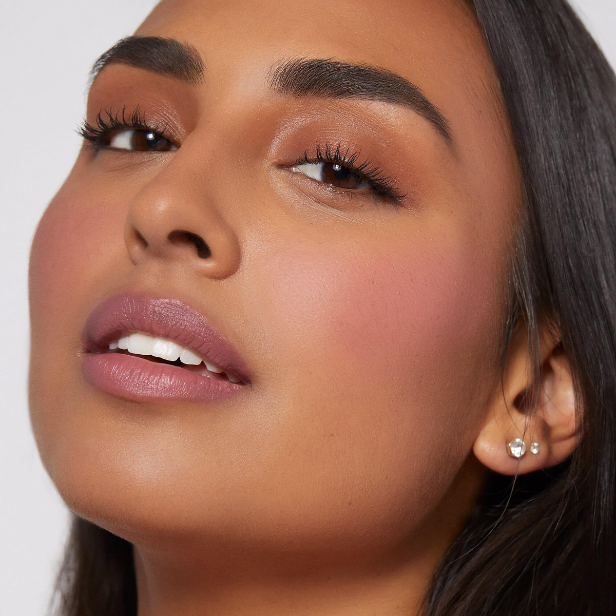 Blackbox Rare Beauty Encourage dewy finish swatch with light-reflecting glow