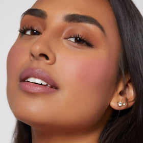 Blackbox Rare Beauty Encourage dewy finish swatch with light-reflecting glow