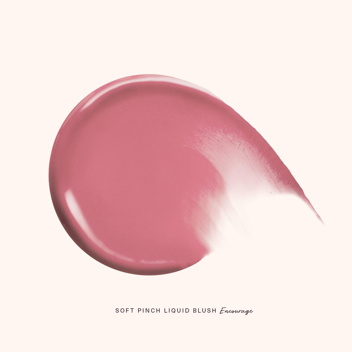 Blackbox Rare Beauty Encourage skin swatch in daylight showing natural warmth