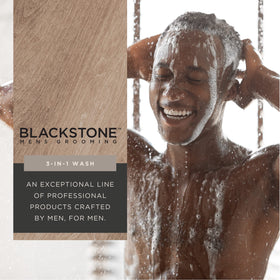 Blackstone 3-in-1 Wash ingredients caffeine and vitamins for a nourishing cleanse