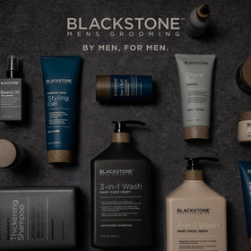 Blackstone Sea & Surf 3-in-1 body-wash for all-over freshness.