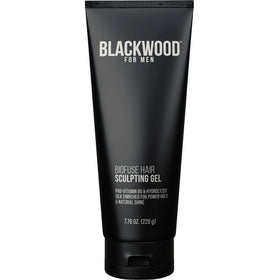 Blackwood For Men BioFuse Hair Gel bottle front showing long-lasting hold for effortless styling
