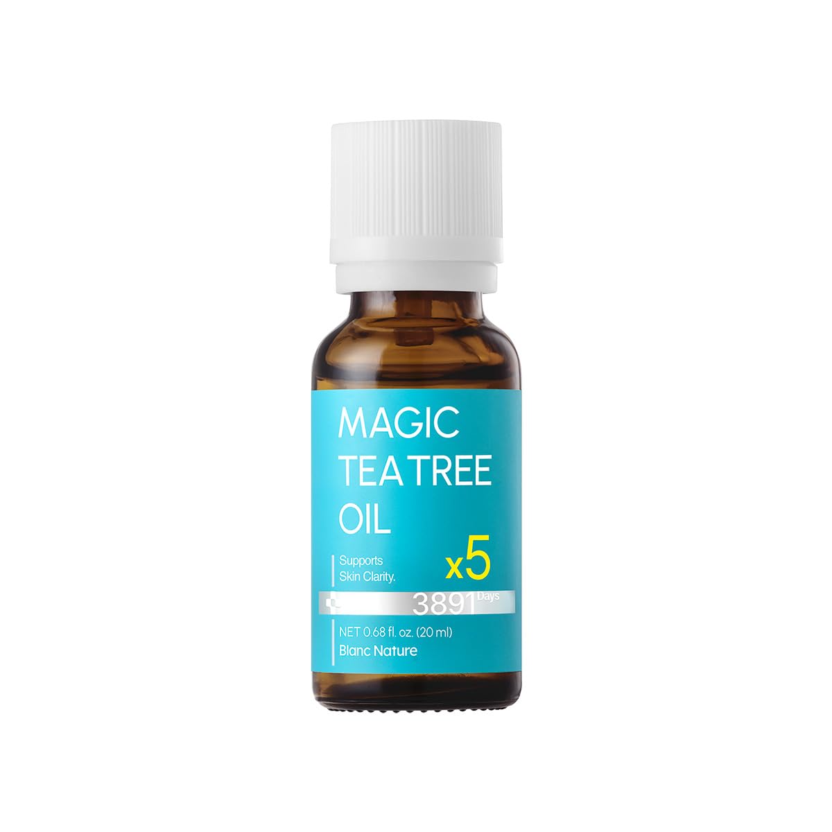 BLANC NATURE Magic Tea Tree Oil Spot Care front view shows lightweight formula for clear-looking skin