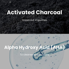 BLAQ face wipes with Aloe Vera to soothe during cleansing.