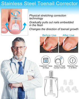 BLATOWN nail corrector strips pack supports consistent wear and gradual improvement.