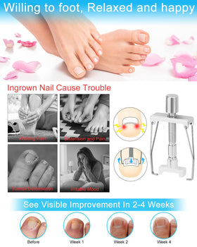 BLATOWN toenail corrector sticker bundle provides placements for multiple nails.