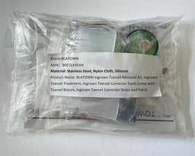 BLATOWN wide nail correction stickers support broad toe area adjustments.