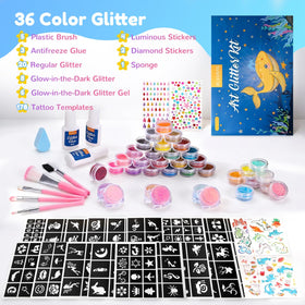 Bledras glow gels collection with luminous glow-in-the-dark options