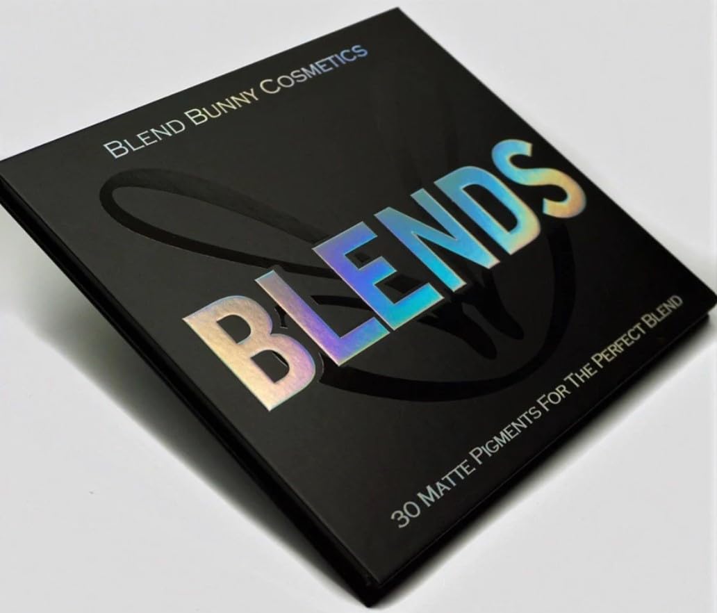 Blend Bunny Blends palette swatches showcase vibrant hues for versatile looks.