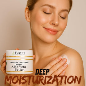 Bless International Aloe Vera Butter creamy texture ready for use