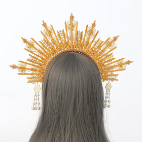 Blessume halo crown ideal for dance performances and parties