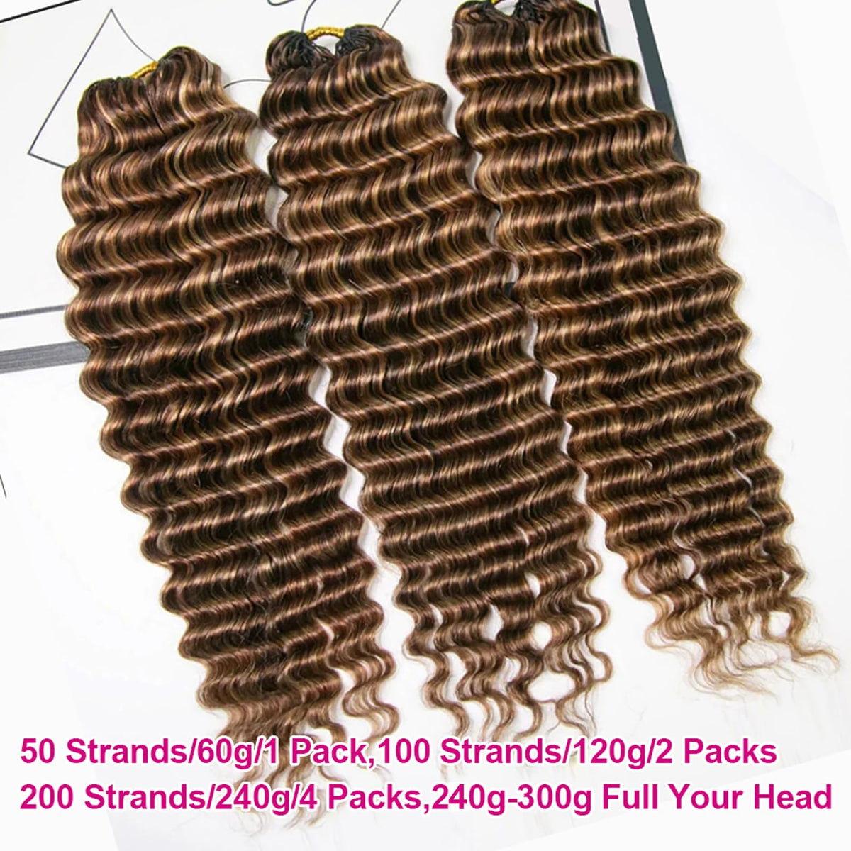 BLG Micro-link crochet installation is quick and gentle on scalp.