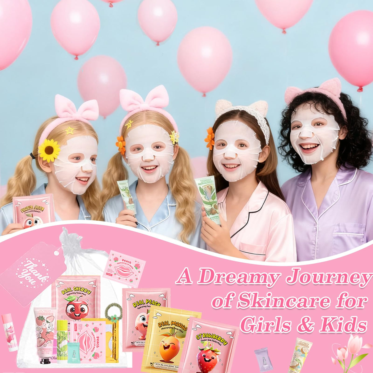 BliBling spa eye masks relax tired eyes at sleepovers and events