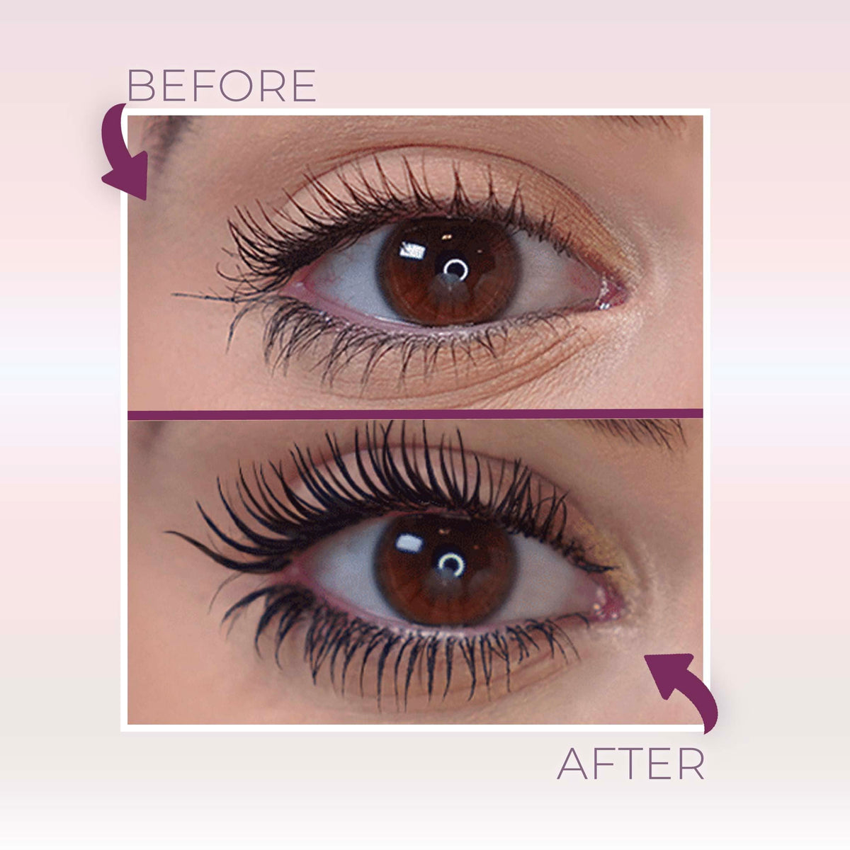 Blinc lash primer brush shown for precise, even application on lashes.