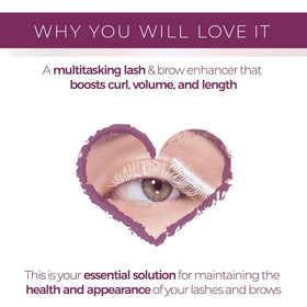 Applying Blinc Tubing Lash Primer on lashes to extend appearance.