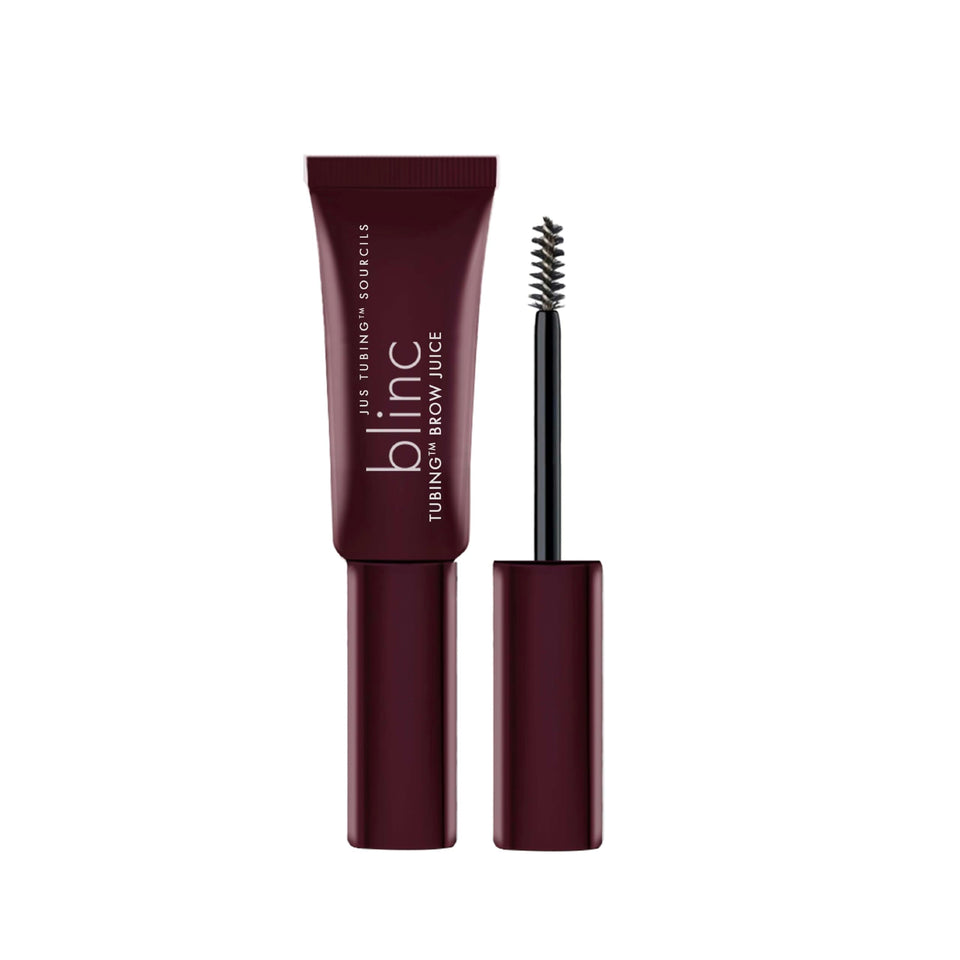 Blinc Brow Juice bottle with sleek packaging for easy brow care.