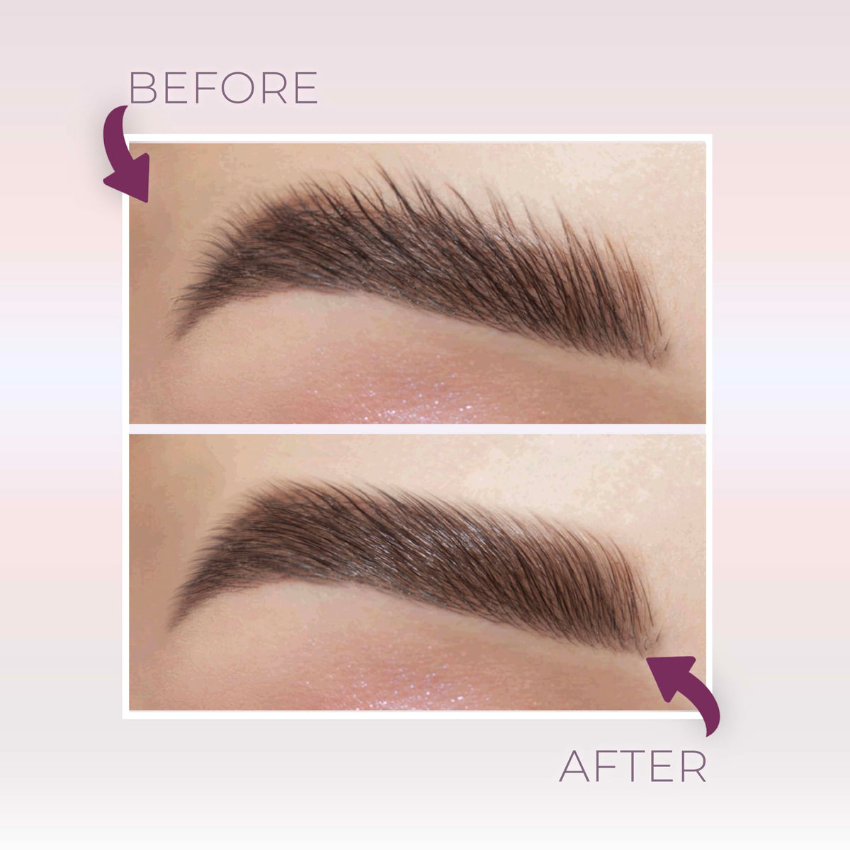 Blinc Brow Juice wand close-up showing tubing technology for flexible hold.