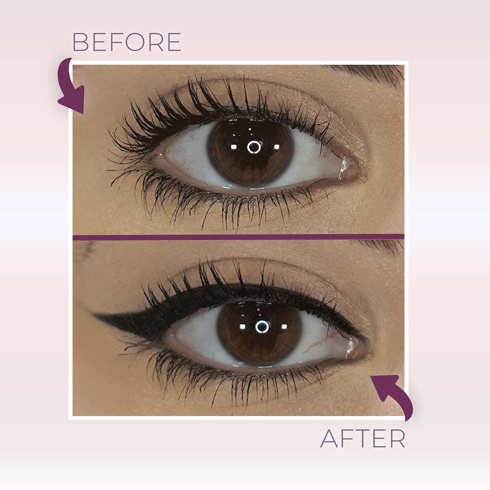 blinc Tubing Liquid Eyeliner jet black color for dramatic definition.
