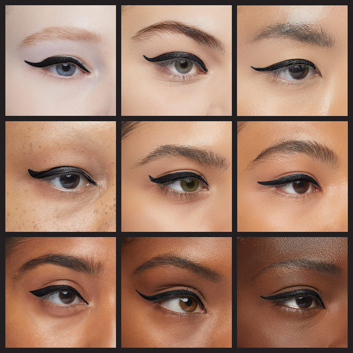 blinc Tubing Liquid Eyeliner water-resistant layer resists smudges.