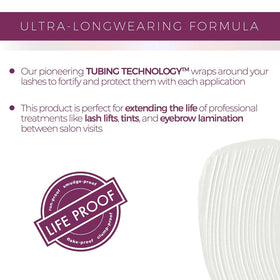 Close-up of Blinc tubing technology delivering all-day curl and lift.