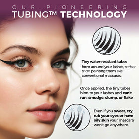 Blinc UltraVolume waterproof demonstration emphasizes sweat-proof performance.