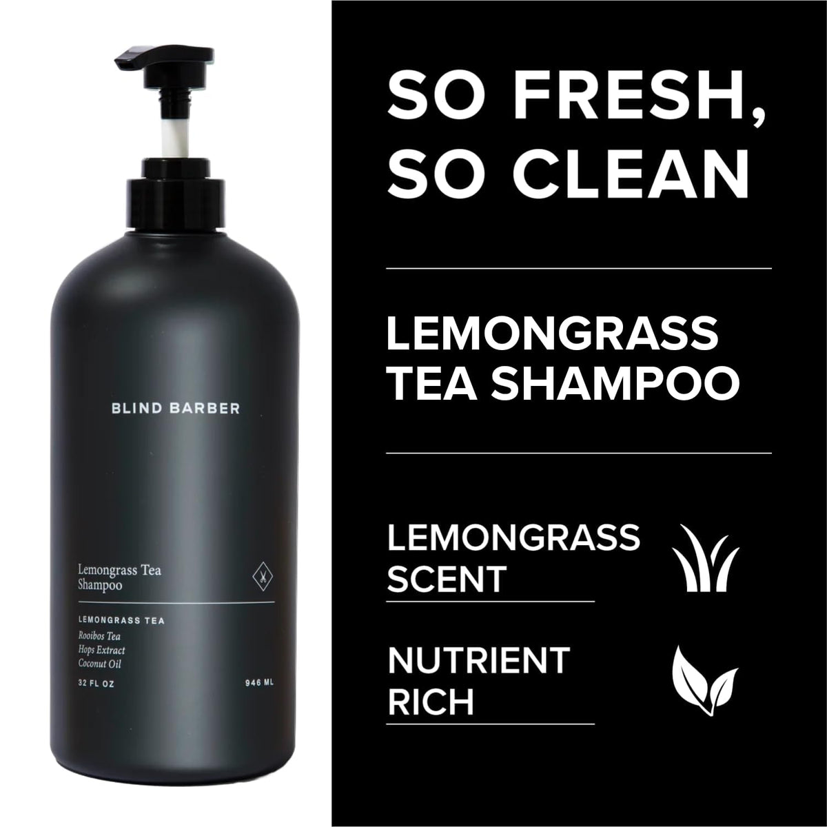 Packaging close-up shows sulfate- and paraben-free formula for gentle scalp care.
