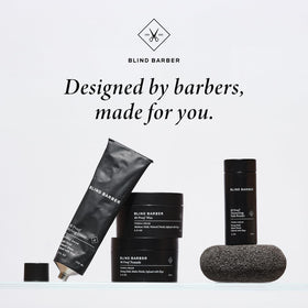 Tonka bean scent lingers on Blind Barber rejuvenating oil