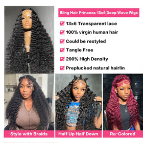 Bling Hair Princess 200 density for full, luxurious fullness