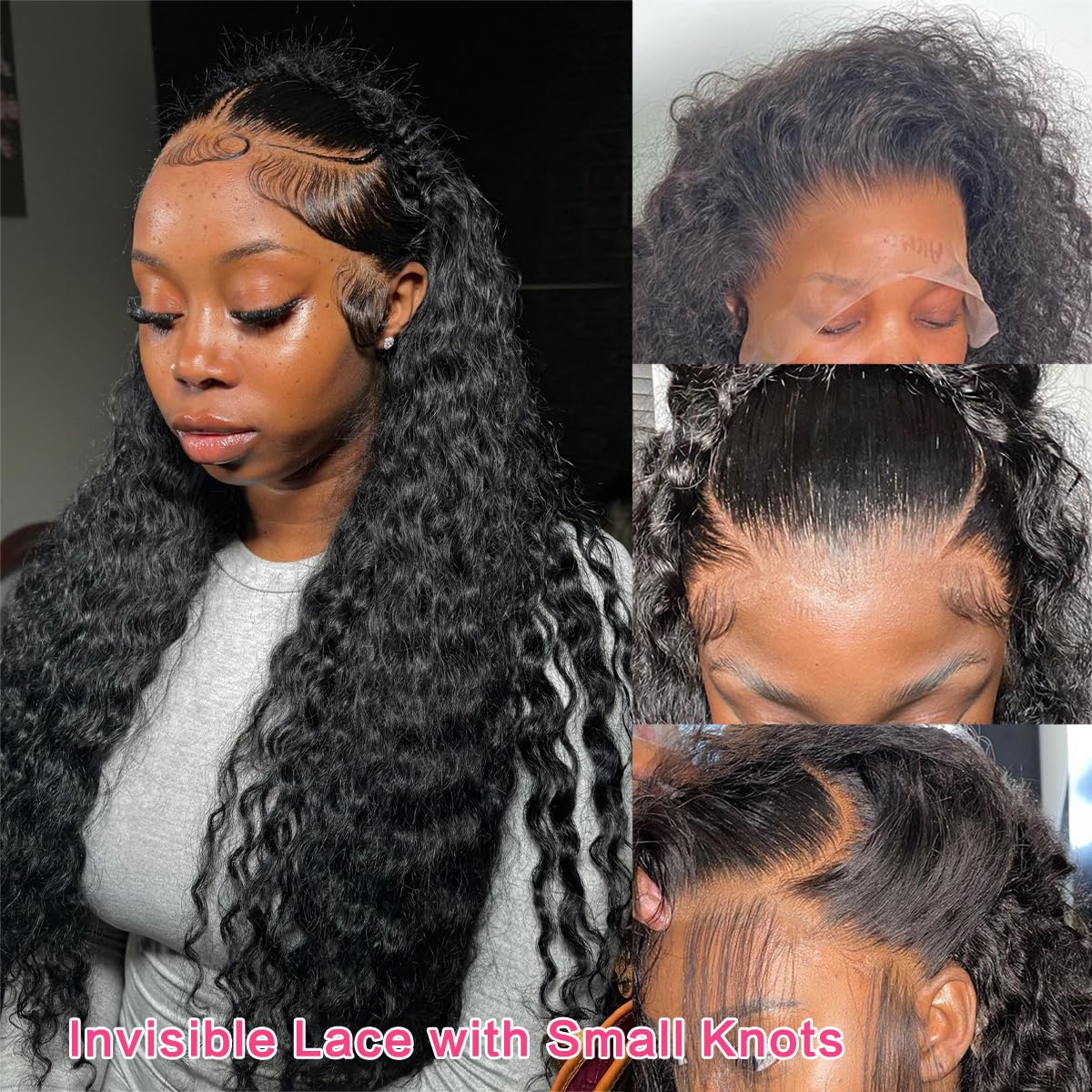 Bling Hair Princess 13x6 lace front enables versatile parting and styling