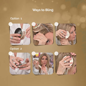 Blinger Shimmer Set gift packaging ideal for glam gift ideas.