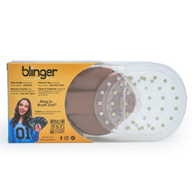 blinger Ultimate Fan Set tailgate look with team colors