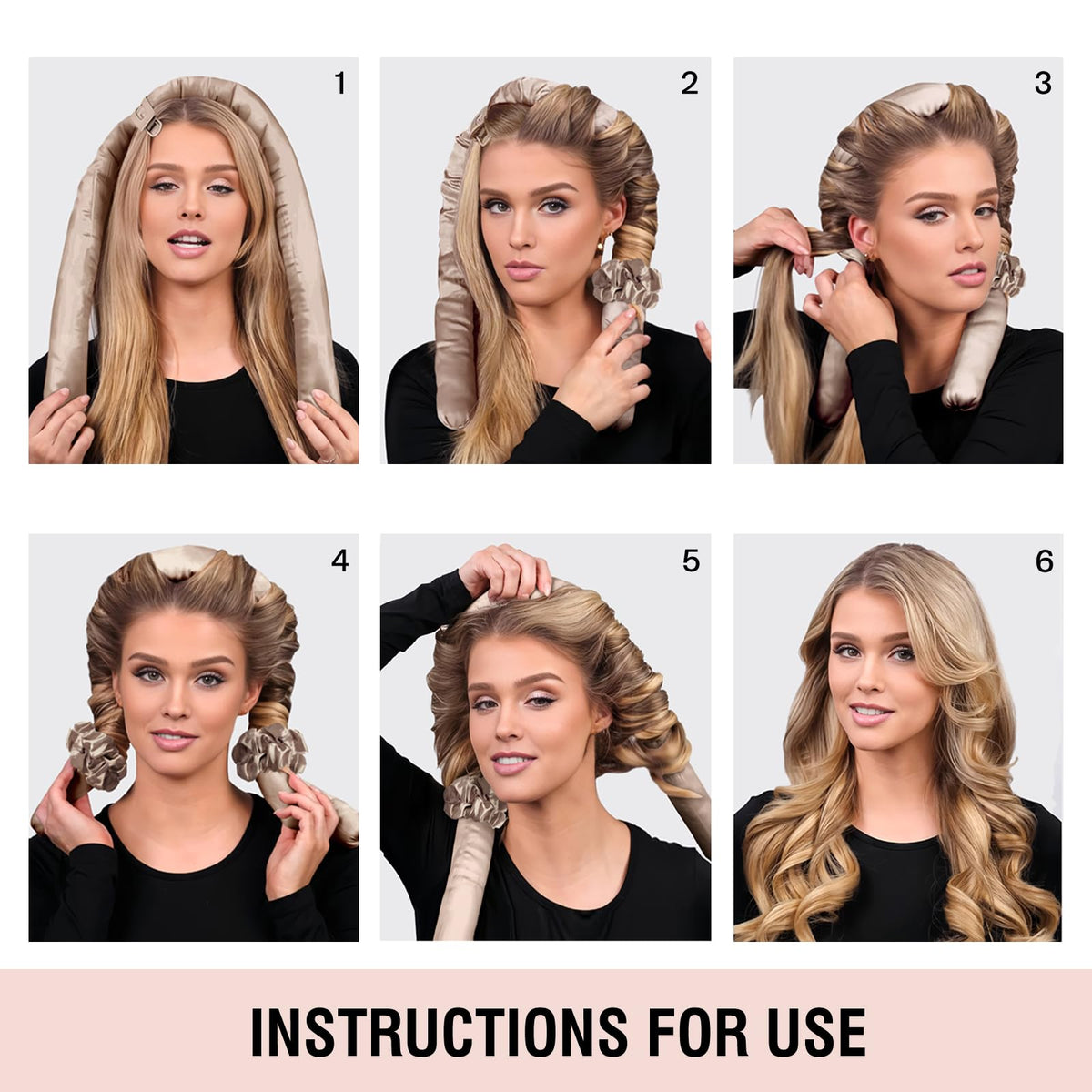 BLINKEEN heatless curls for all hair types and styles