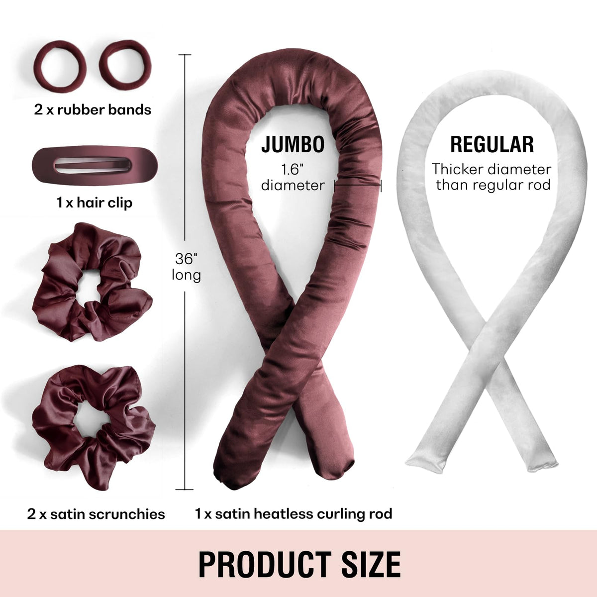 BLINKEEN satin scrunchies provide smooth hold for glossy waves
