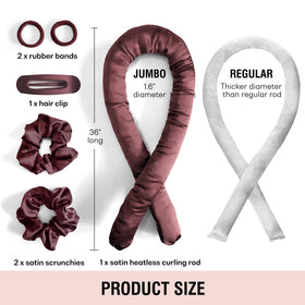 BLINKEEN satin scrunchies provide smooth hold for glossy waves