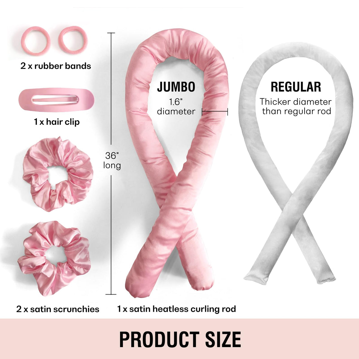BLINKEEN satin scrunchies secure curls softly for comfortable overnight wear.