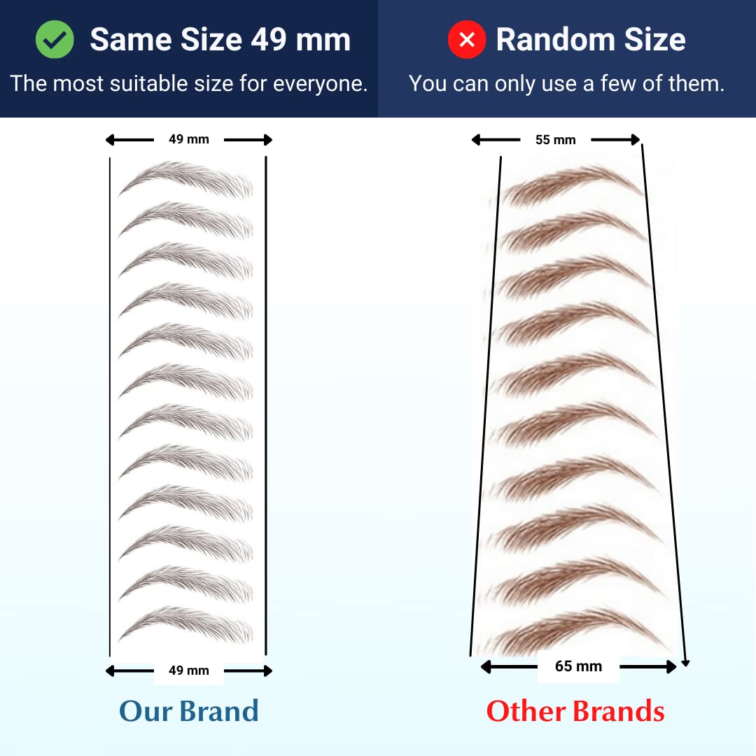 Bliss and Beyond easy-application brow stickers for quick, mess-free wear.
