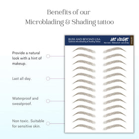 Bliss and Beyond USA 24 pairs in set for versatile brow options.