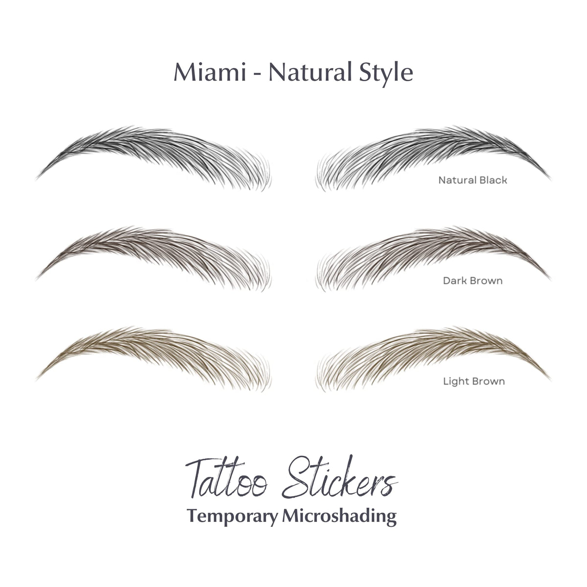 Bliss and Beyond USA dark brown eyebrow tattoos for defined, realistic brows.