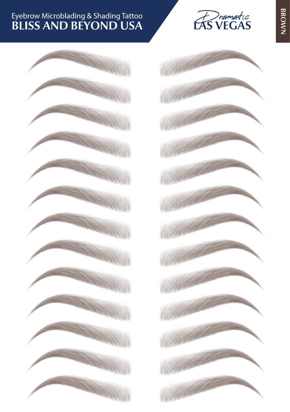 Waterproof adhesive keeps brows intact through showers, workouts, and beach days.