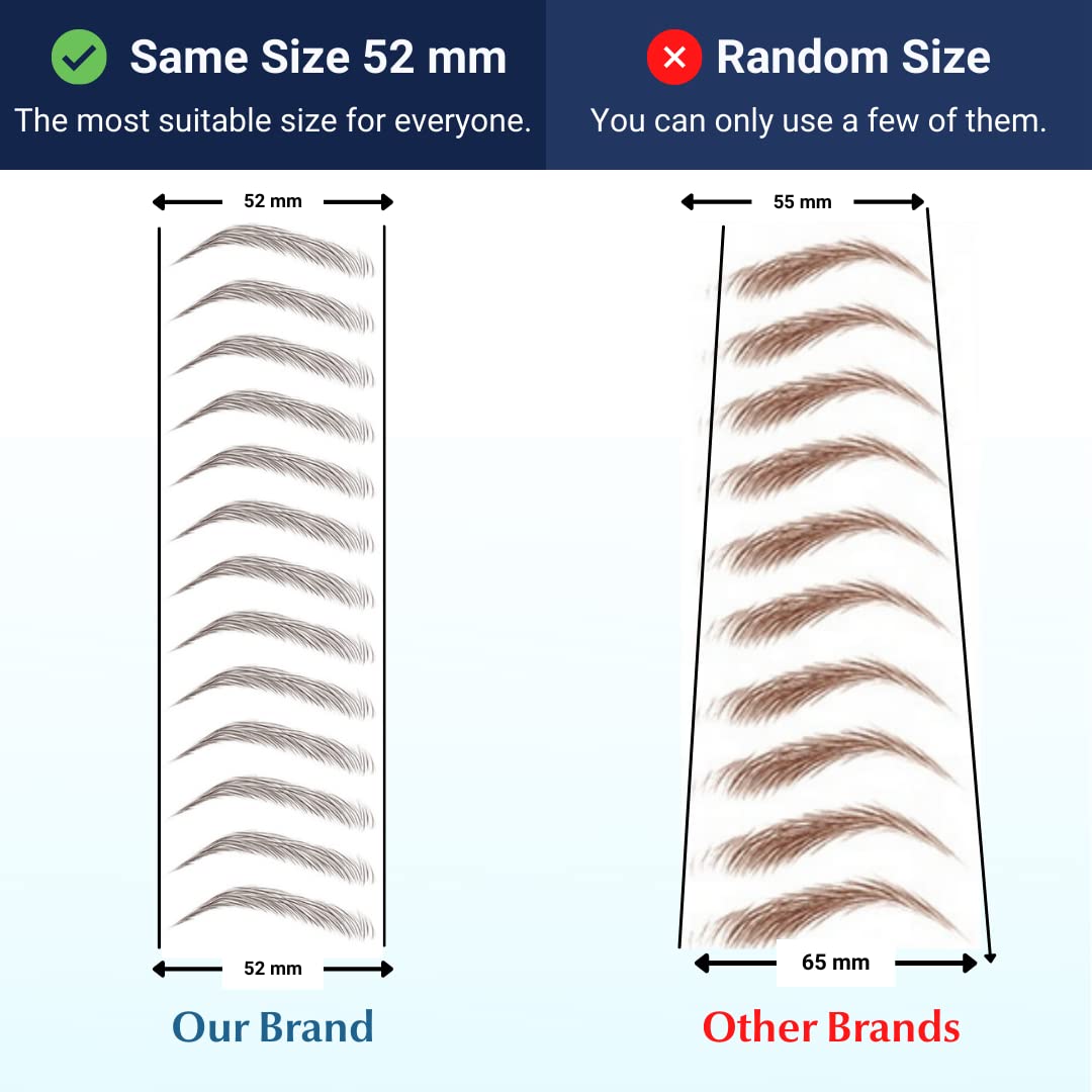 Bliss and Beyond USA light brown Las Vegas eyebrow tattoos for subtle color.