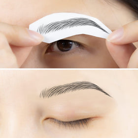 Bliss and Beyond USA 24‑pair set with two sheets for versatile brow looks
