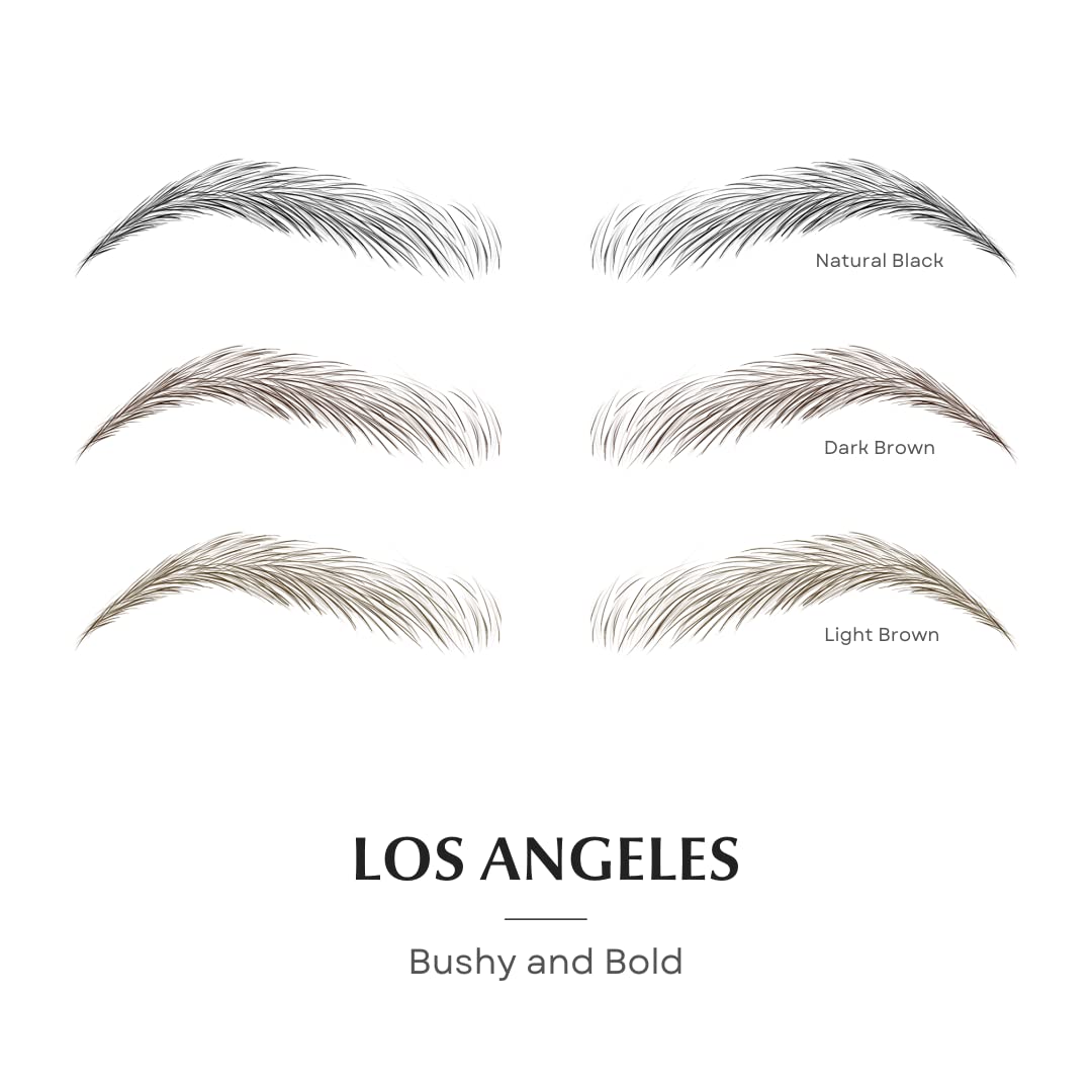 Bliss and Beyond waterproof brows stay in place through showers and workouts.