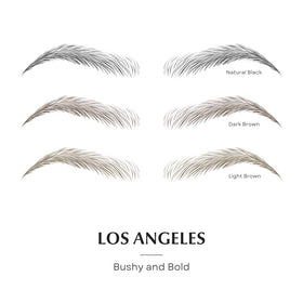 Bliss and Beyond waterproof brows stay in place through showers and workouts.