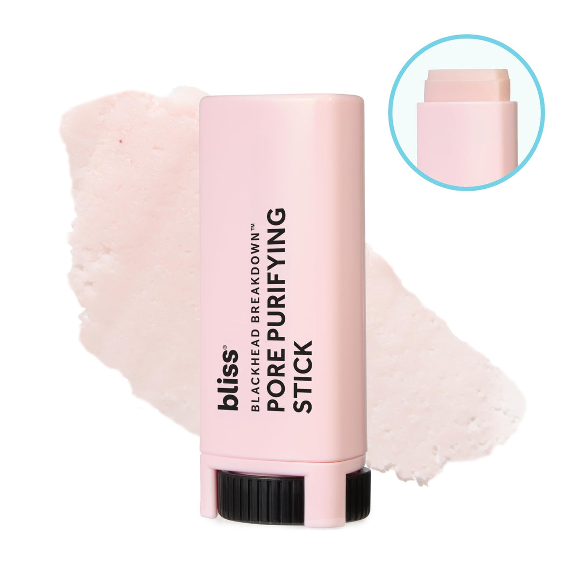 After use, Bliss Blackhead Breakdown skin looks smoother and cleaner.