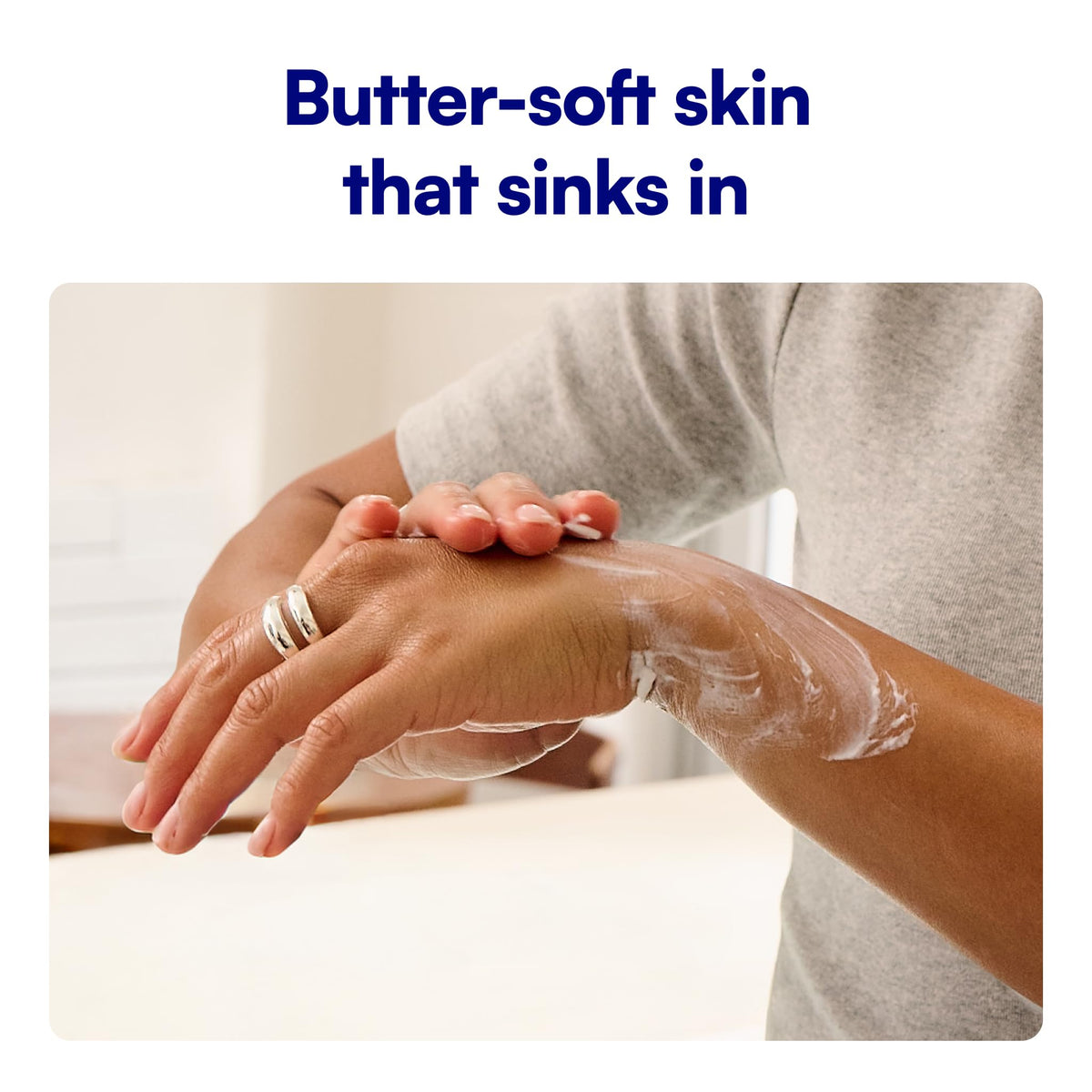 Spa-inspired scene featuring Bliss Lavender-Sandalwood body butter