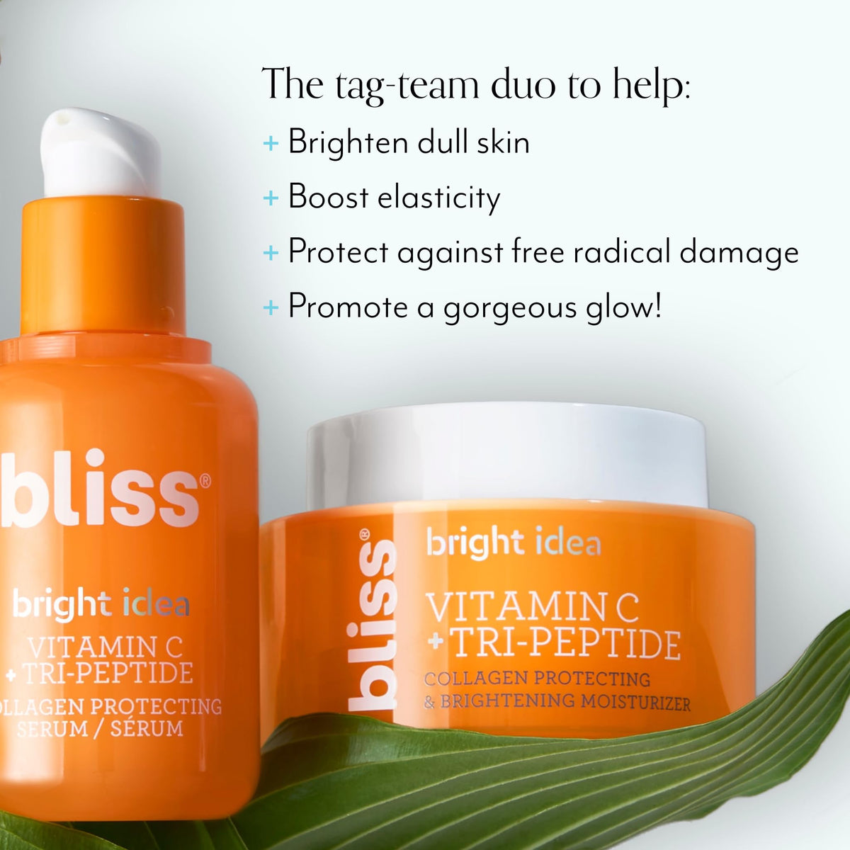 Bliss Bright Idea Moisturizer tub with creamy, hydrating formula