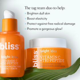 Bliss Bright Idea Moisturizer tub with creamy, hydrating formula